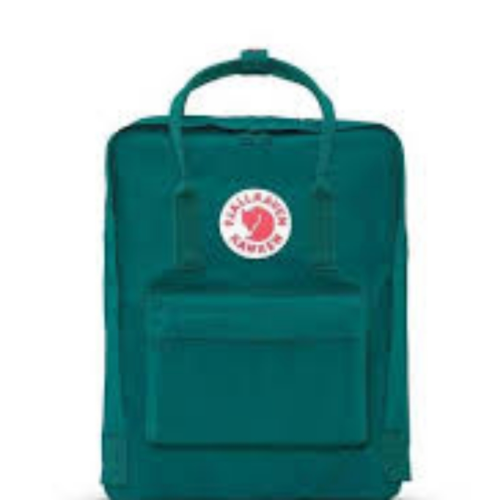 Fjallraven Kanken Backpack in Ocean Green - Excellent Condition